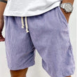 Lace-up Corduroy Men's Shorts Casual Pants