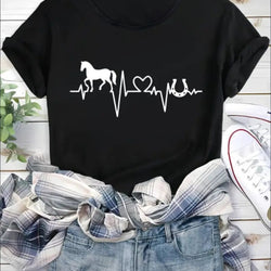 Love Valentine'S Day T-Shirt,   Couple T-Shirt, Couple Christmas, Fashion Casual T-Shirt, Short-Sleeved T-Shirt