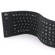Bluetooth folding silicone keyboard Foldable silicone Bluetooth keyboard waterproof wireless Bluetooth silicone keyboard