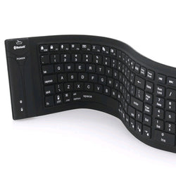 Bluetooth folding silicone keyboard Foldable silicone Bluetooth keyboard waterproof wireless Bluetooth silicone keyboard