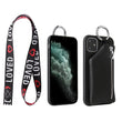 Compatible WithApple, Compatible WithApple , PU Leather Strap Cord Coin Purse Phone Cases ForiPhone XR X XS 12PRO 11 PRO MAX 7 8 PLUS SE Crossbody Neck Lanyard Wallet Cover
