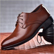 Black Shoes With Pointed Toe For Men