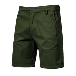 Men's Casual Straight-leg Loose Cargo Suit Shorts