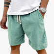 Lace-up Corduroy Men's Shorts Casual Pants