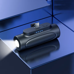 Creative Power Bank Glare Flashlight, Type C and Apple interface.