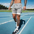 Men's Simple American Quick-drying Running Double-layer Sports Shorts