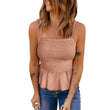 European And American Floral Vest Tops Waist Slim Sleeveless Camisole