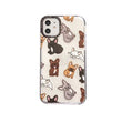 Cartoon Puppy Mobile Phone Case Transparent Soft Shell