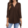 Women's Pullover V-neck Tops