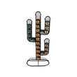 Coffee Capsule Rack Iron Wire Black Cactus Coffee Capsule Storage Display Rack