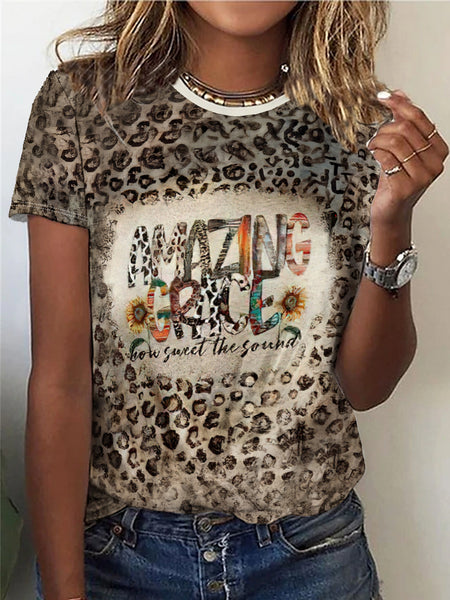 Round Neck And Short Sleeves 9