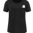 Women T Shirt Pocket cat Top Tee casual Short sleeve Tops