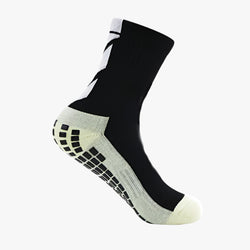 Men's Glue Dispensing Non-slip Athletic Socks Arrow Soccer Sweat Absorption