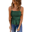 European And American Floral Vest Tops Waist Slim Sleeveless Camisole