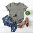 European and American Women's Tops Pure Cotton Short-Sleeved T-shirt