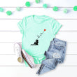 European and American Women's Tops Pure Cotton Short-Sleeved T-shirt