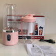 6blade Portable Blender Mini Juicer Cup Extractor Smoothie USB Charging Fruit Squeezer Blender Food Mixer Ice Crusher Portable Juicer Machine