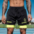 Men's Simple American Quick-drying Running Double-layer Sports Shorts