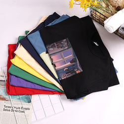 American Letters American Stars And Stripes Printed Women's T-shirt
