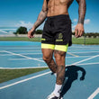 Men's Simple American Quick-drying Running Double-layer Sports Shorts