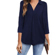 Women's Pullover V-neck Tops
