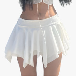 Women's Ultra-short A- Line Irregular Skirt