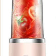 6blade Portable Blender Mini Juicer Cup Extractor Smoothie USB Charging Fruit Squeezer Blender Food Mixer Ice Crusher Portable Juicer Machine