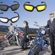 3 Pair Motorcycle Sports Padded Biker Riding Glasses Wind Resistant Sunglasses