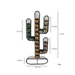 Coffee Capsule Rack Iron Wire Black Cactus Coffee Capsule Storage Display Rack