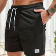 Lace-up Drawstring Shorts Summer Corduroy Sports Short Pants Mens Clothing
