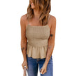 European And American Floral Vest Tops Waist Slim Sleeveless Camisole