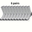 Color Matching Athletic Socks Plus Size Basketball Mid Tube Cotton Breathable