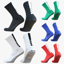 Casual Striped Towel Bottom Anti Slip Soccer Socks