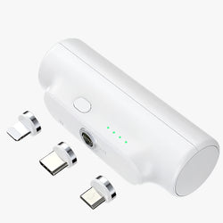 Magnetic Power Bank 3000 MAh Is Suitable For  Mobile Power Mini Portable 18650 Charging