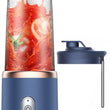 6blade Portable Blender Mini Juicer Cup Extractor Smoothie USB Charging Fruit Squeezer Blender Food Mixer Ice Crusher Portable Juicer Machine